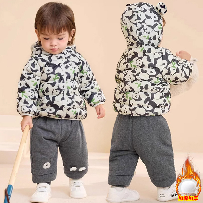 男の子用子供綿服、冬の新作おしゃれな男の子用綿服ジャケット、ベビー綿入りジャケット、幼児秋冬服|undefined
