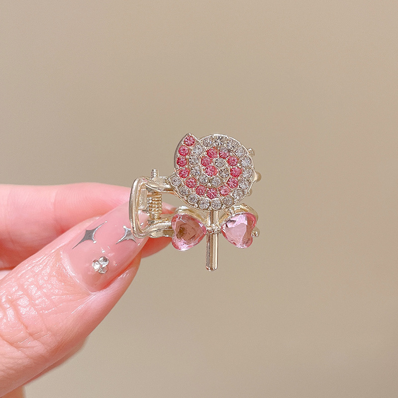 Pequeñas pinzas de cabello de perla temperamento feminino medio agarrado pinzas de cabello de borde pequeño adornamiento de cabeza de alto nivel no lastimar pinzas de cabello