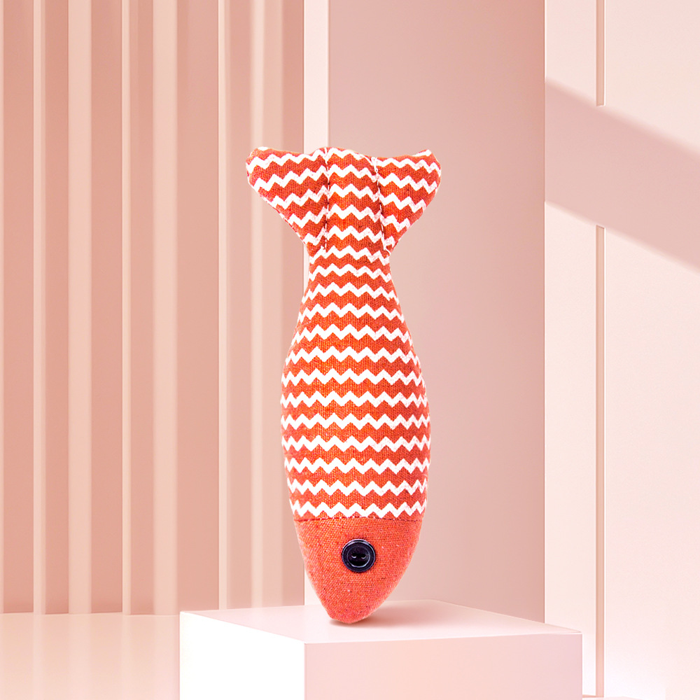 Juguetes para gatos de tamaño super grande, peces de menta, auto-hilar para aliviar el aburrimiento, peces de peluche, muñecas para dormir, juguetes de almohada, juguetes para gatos