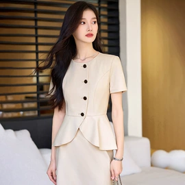 职业女裤套装;女式衬衫;小西装