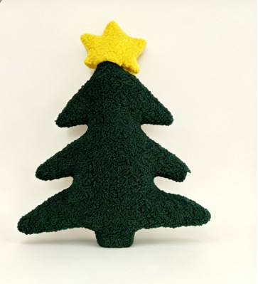 Cojín de Peluche de Árbol de Navidad, Peluche Corto y Algodón PP, Decorativo, para Navidad y Sofá image 8