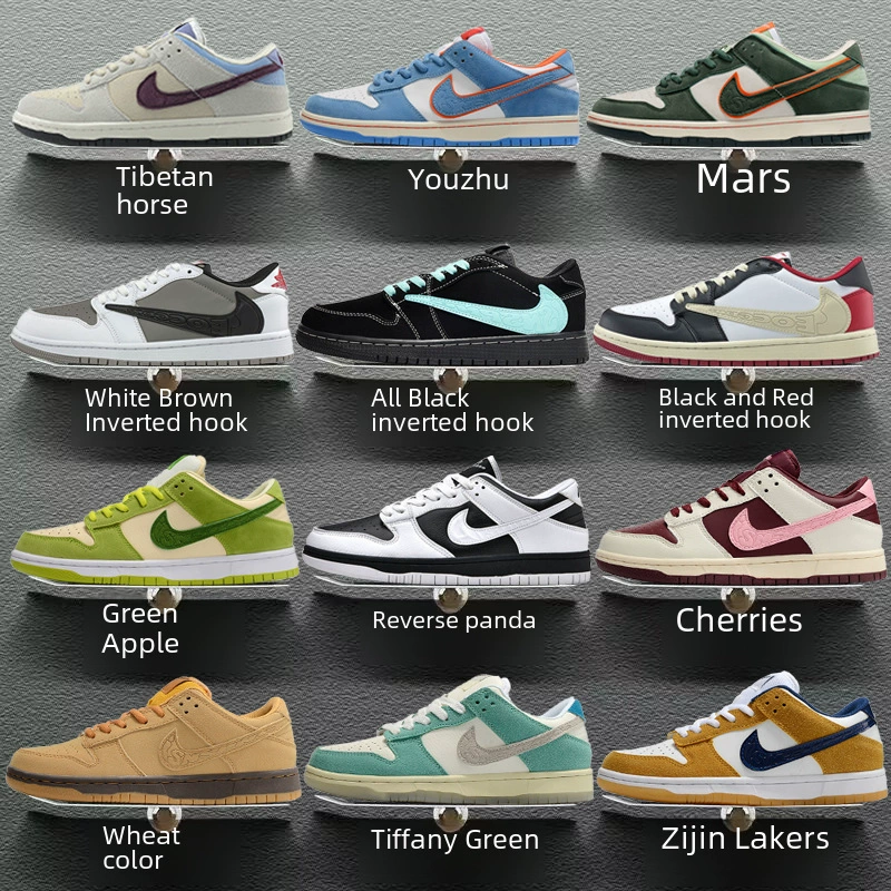Строгий отбор прямых продаж Putian AJ мужские туфли Low Dunk Air Force No. 1 обувь Зеленое яблоко SB Big Youyang низкие женские