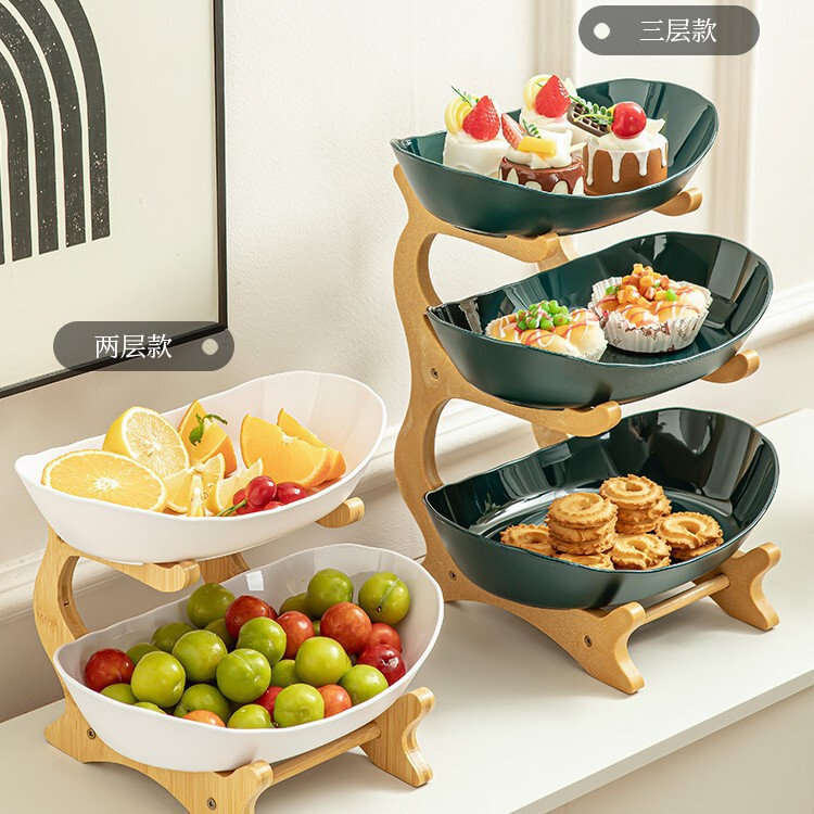 Light Luxury Fruit Plate European Style Living Room Home Coffee Table Multi-Layer Afternoon Tea Snack Cake Plate Dessert Display Shelf Light Luxury Fruit Plate European Style Living Room Home Coffee Table Multi-Layer Afternoon Tea Snack Cake Plate Dessert Display Shelf