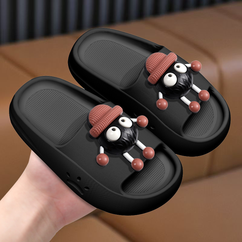 Children's Slippers EVA Slip Feeling Boys and Girls Summer Cartoon Cute Soft Bottom Thick Bottom Children's Outer Wear Sandals