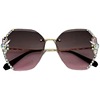 Fashionable sunglasses, sun protection cream, glasses, 2023 collection, fitted, UF-protection, Korean style