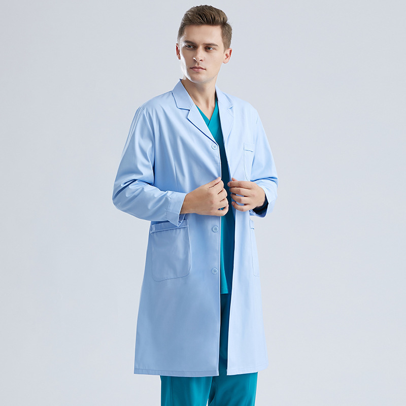 医師用白衣、病院・薬局作業服、実験室白衣、春秋厚手医師服|undefined