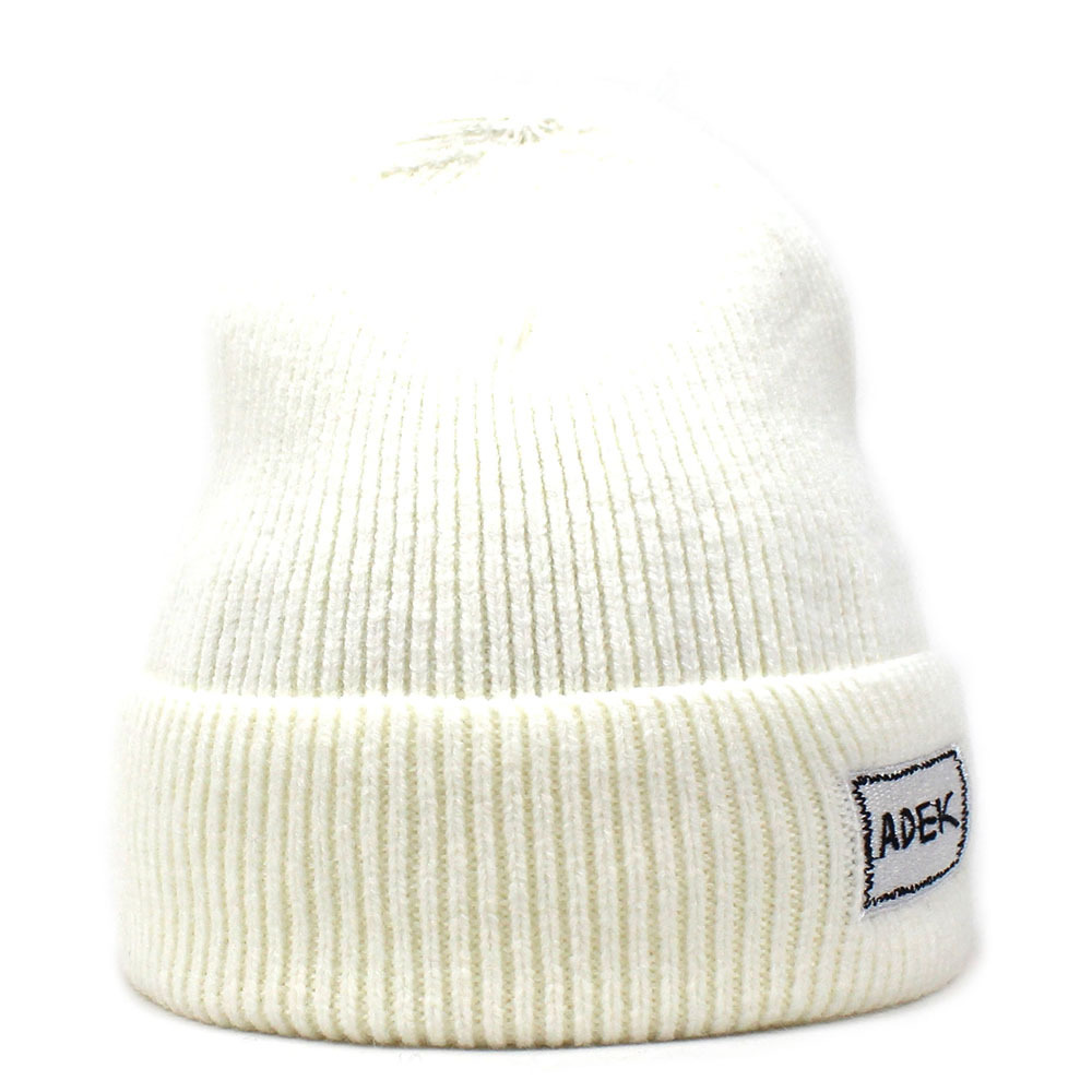 Unisex kašmyro megzta kepurė Moteriška kepurė raidė su ritininiu krašteliu megztinė kepurė vilnonė kepurė_voghion.com