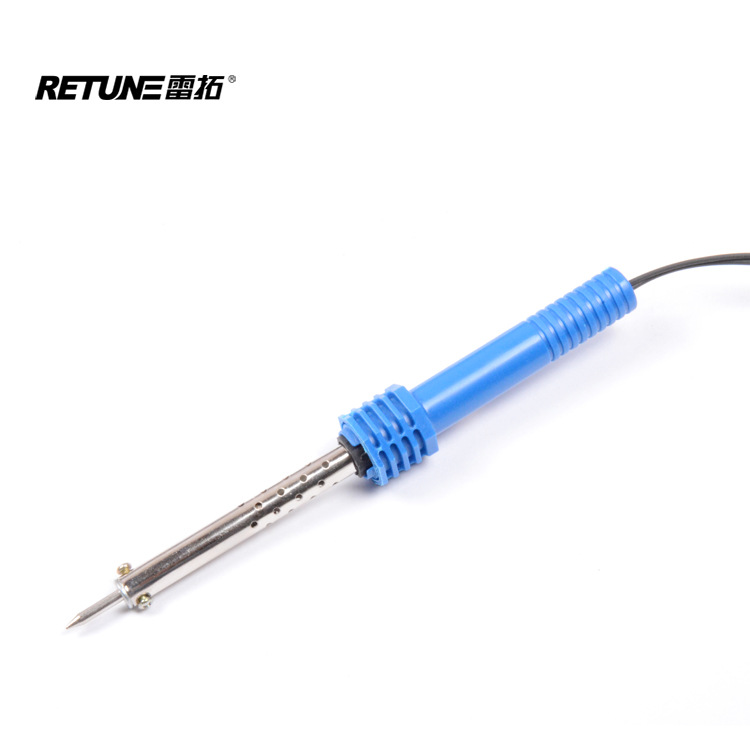 【厂家直销】热卖30W/40W/60W不锈钢耐高温舒适电烙铁 RT-212