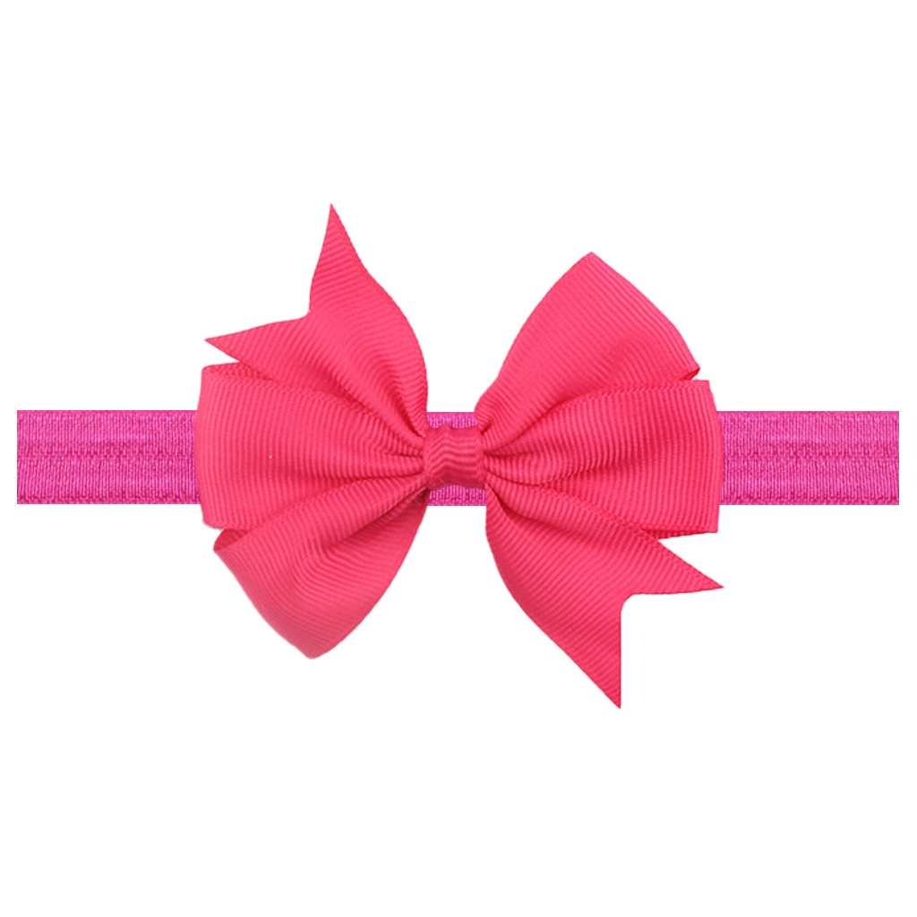 Children's headband, thin hair accessory with bow, European style