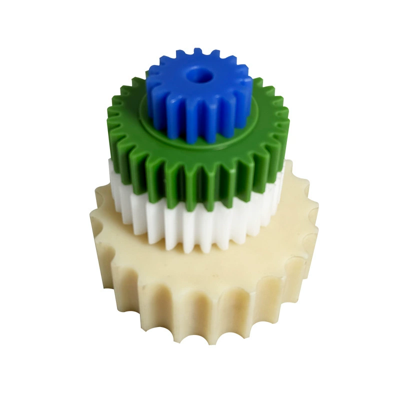 Textile mechanical nylon wear-resistant lubricant with gears, custom-made