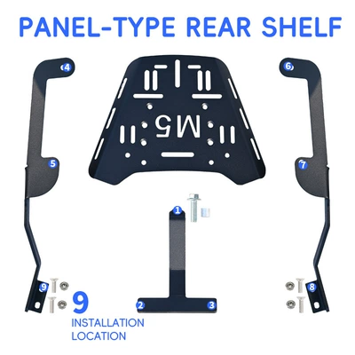 M5 crash guards, front and Motorcycle bumper