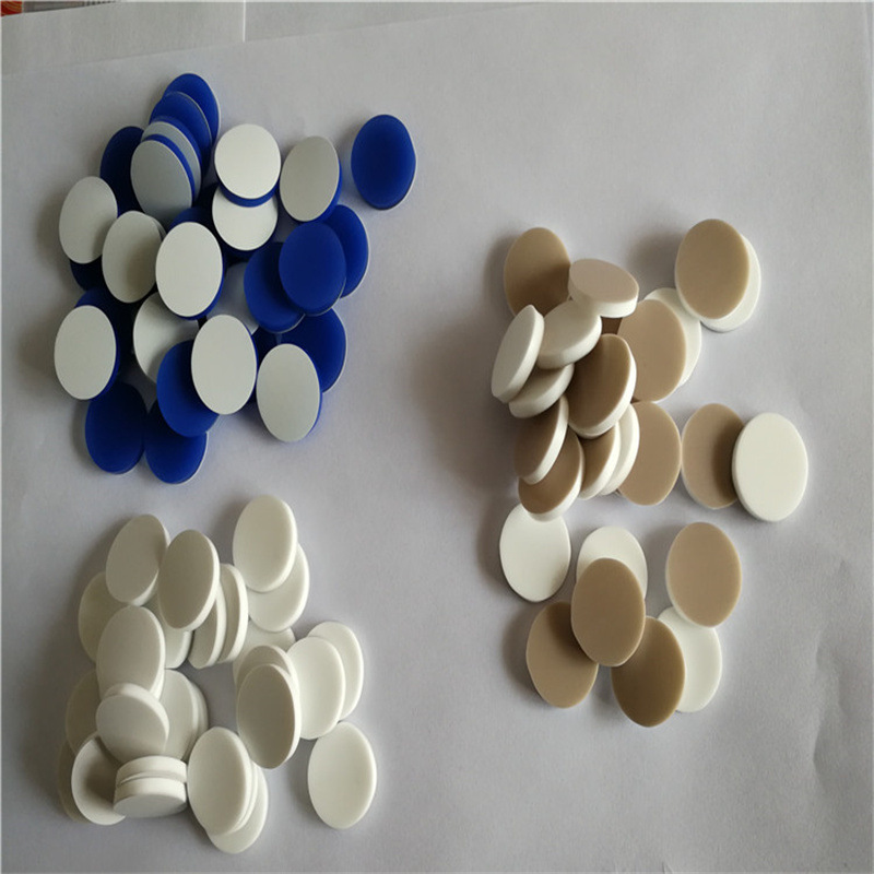 10/20ml钳口顶空瓶用20*3mmPTFE硅胶垫硅胶覆四氟膜垫四氟垫片