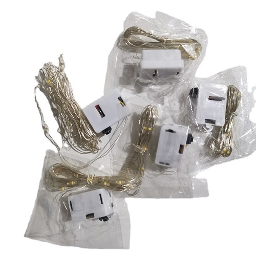 led copper wire button copper wire lamp birthday party gift box cake bouquet decoration copper wire lamp wholesale