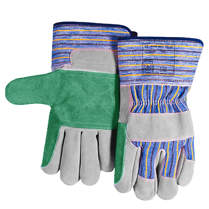 WELDAS威特仕10-2806焊接手套防火花飞溅阻燃耐磨牛皮工地手套