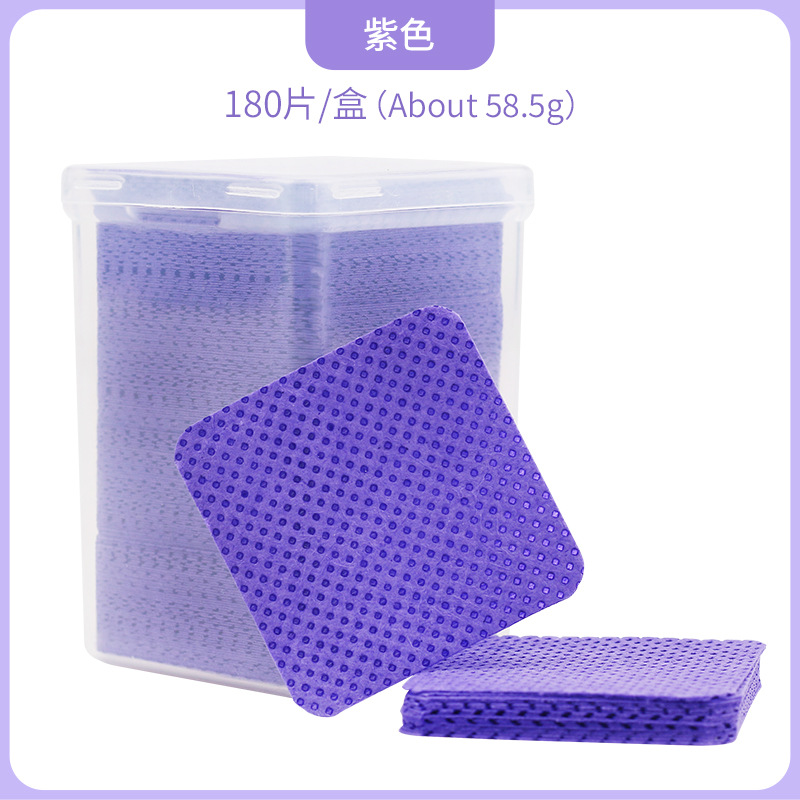 1080 piezas de pegamento de pestañas botella de tela de limpieza de uñas mágicas limpieza de algodón sin cabello limpieza de algodón de uñas