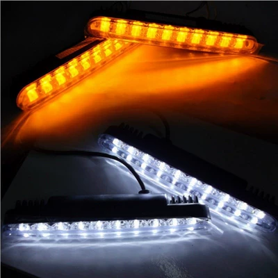 30Led Daytime Running Lights Dual-Color Gündüz işıqları