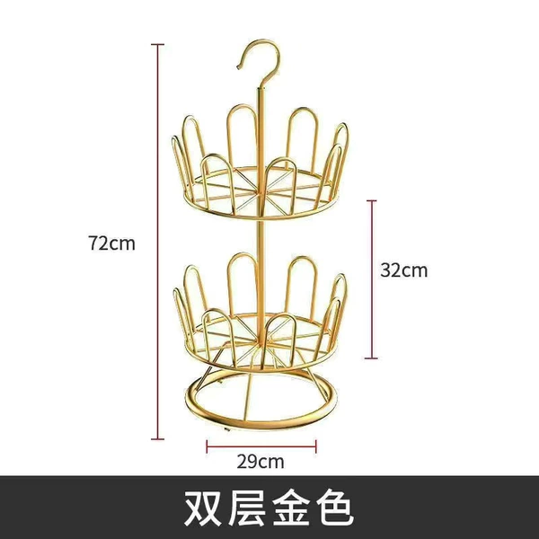 Two -layer luxury gold (put 16 shoes)