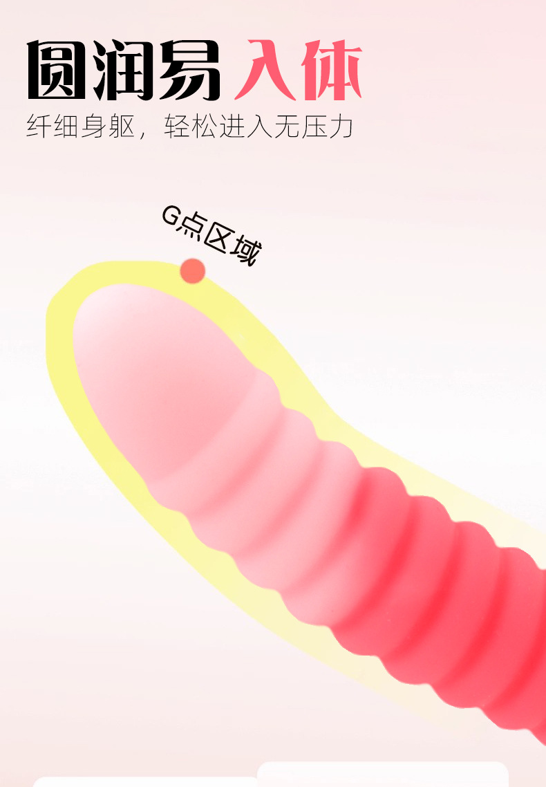 Liquid Silicone Anal Plug with Suction Cup, Textured Large Size, Manual Prostate Toy — detail image 3