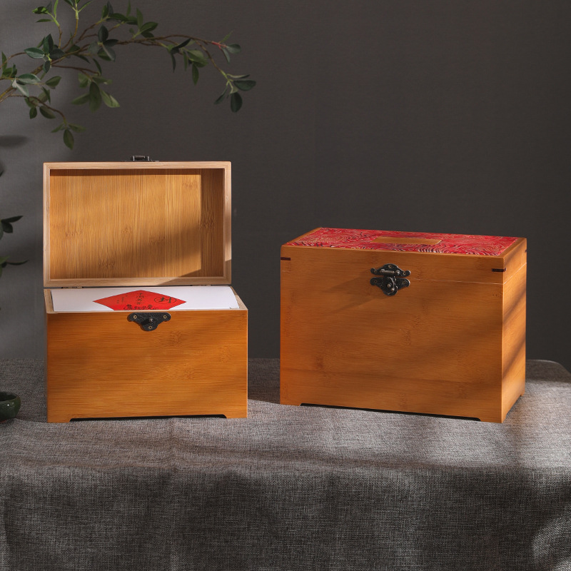 茶叶包装木盒普洱茶福鼎白茶散茶盒通用茶叶礼盒楠竹茶叶盒子