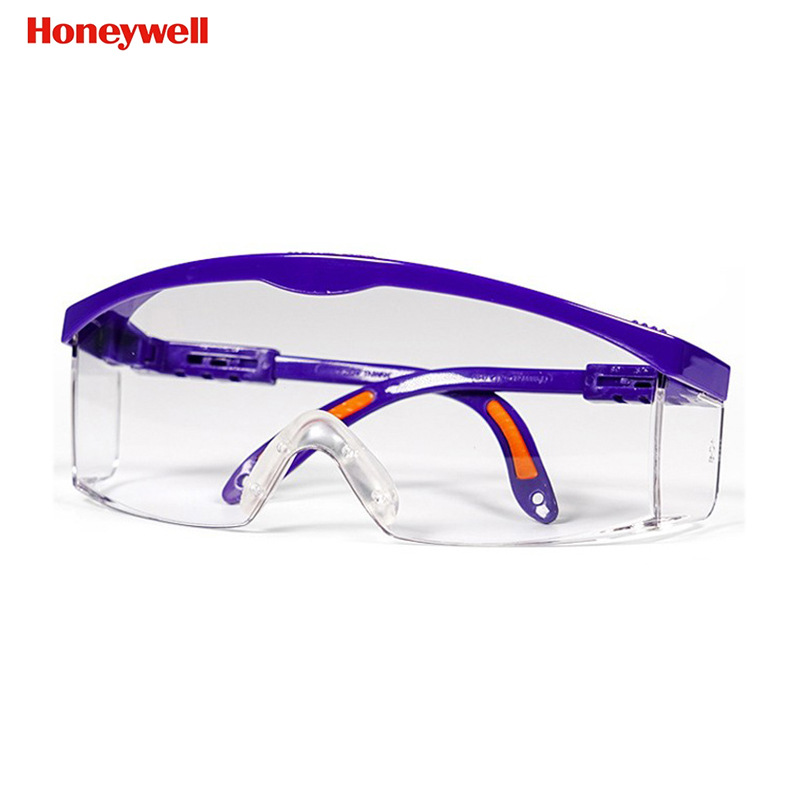 Honeywell 100100 Goggles S200A Glasses Anti-Impact, Anti-Splash, Anti-Scratch, Anti-Wind and Sand Protective Goggles