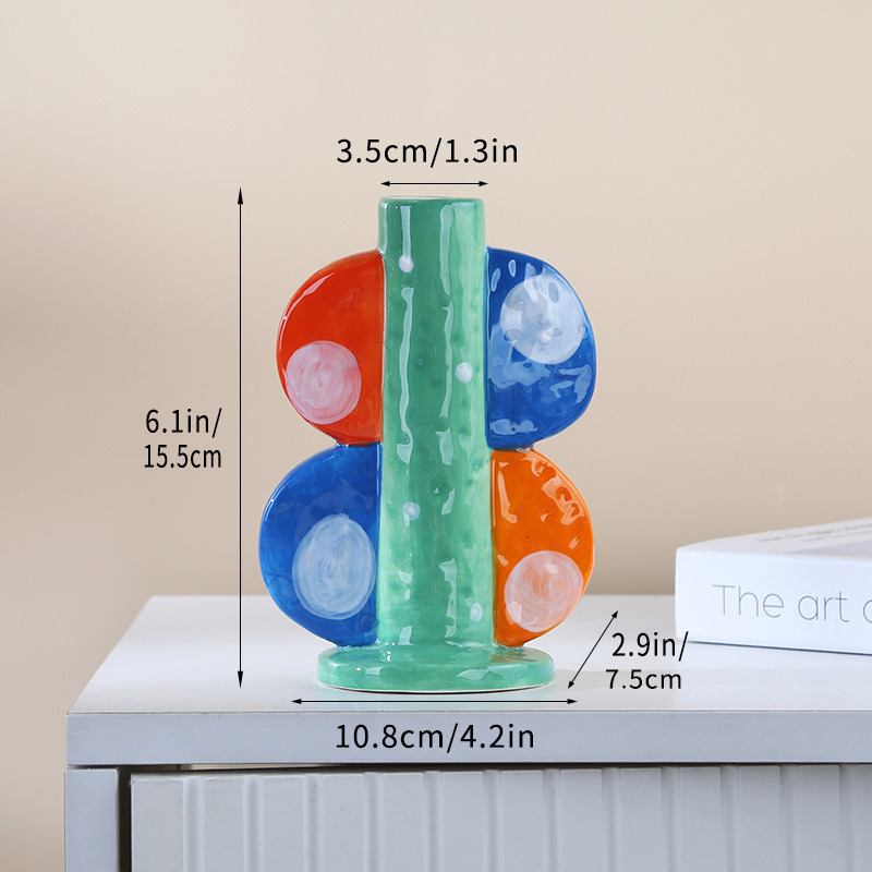 나비 병--파란색 녹색 주황색