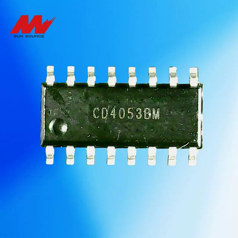 CD4053三 2 通道数字控制模拟开关IC