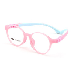 New Ultra-Light Silicone Children's Glasses Frame for 4-9 Year Old Boys and Girls, Children's Myopia Glasses Frame, Wholesale 8811