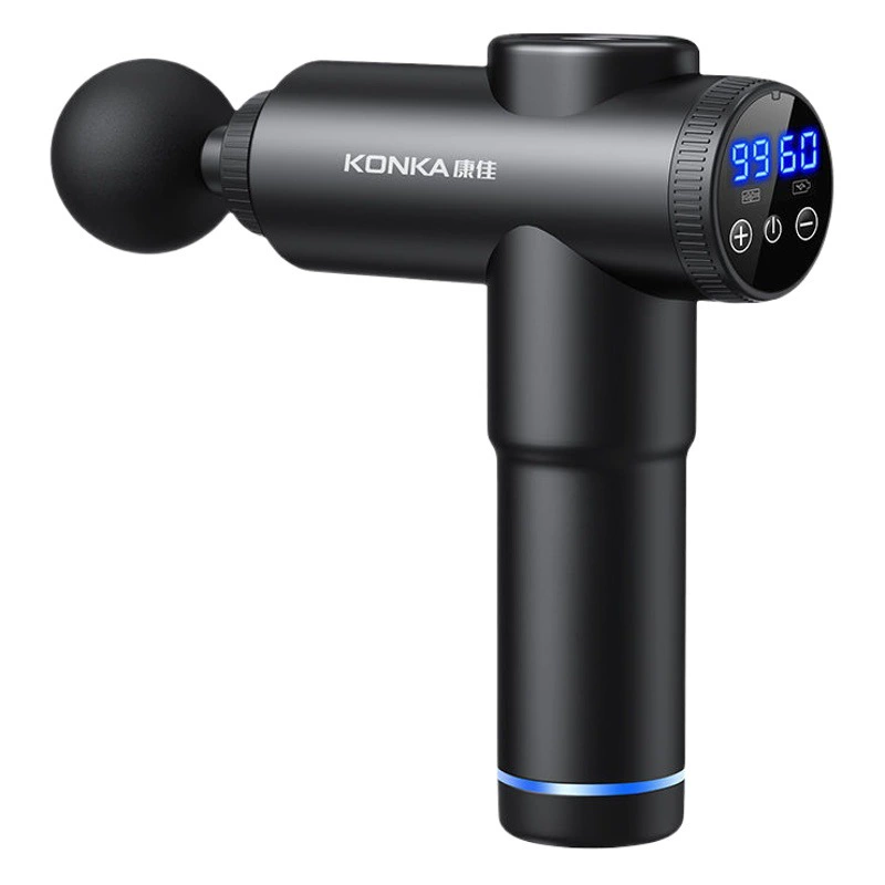 Kangjia Новый фасциальный пистолет массажер Массажер для расслабления мышц всего тела многоблочный Интеллектуальный электрический пистолет для маски для шеи