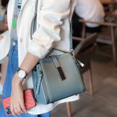 2023 Summer New Genuine Leather Bag for Women, Top-Grade Calfskin, Women's Simple Single Shoulder Crossbody Bag, Women's Single Shoulder Bag