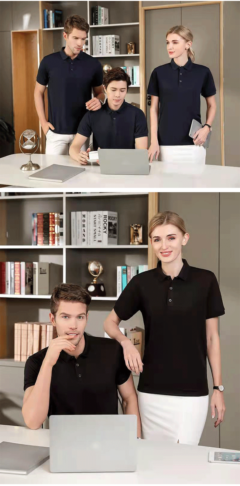 定制超爽棉翻领广告衫工作服空白Polo衫文化衫印logo团体T恤批发