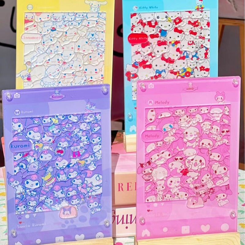 Sanrio Creative Acrylic Three-Dimensional Puzzle Night Light Kulomi Gui Dog Cute Cartoon