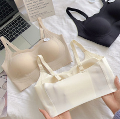 Hanger set 6605 fixed cup jelly beauty back wrap breast tube top seamless cloud-like lingerie