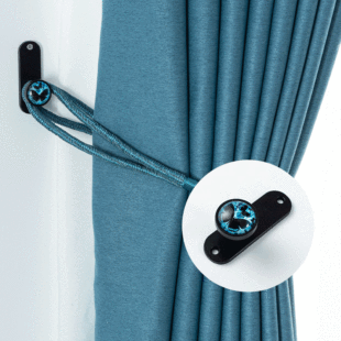 Modern simple light luxury style curtain wall hook boxed a pair of cross-border supply curtain accessories hook wall hook