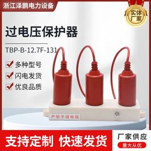 Tbp-B-12.7F/131 Metal Oxide Surge Arresters 10Kv Three Combined Types of Overvoltage Protectors