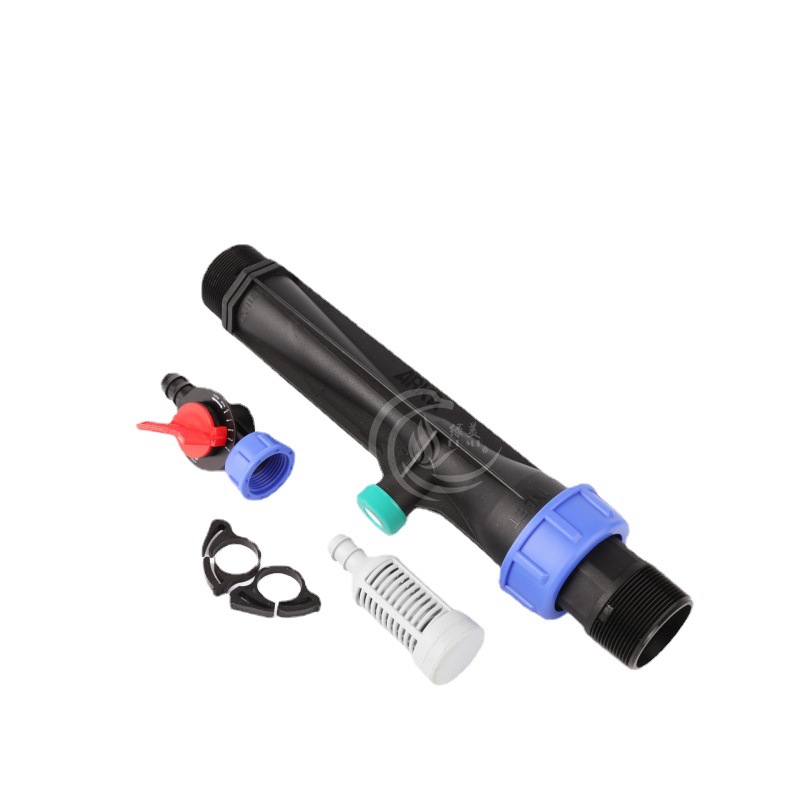 ARKA 2 pulgadas / 63 Venturi inyector de fertilizante sin paja micro-spray irrigación por goteo aplicador de fertilizante integración de agua y fertilizante