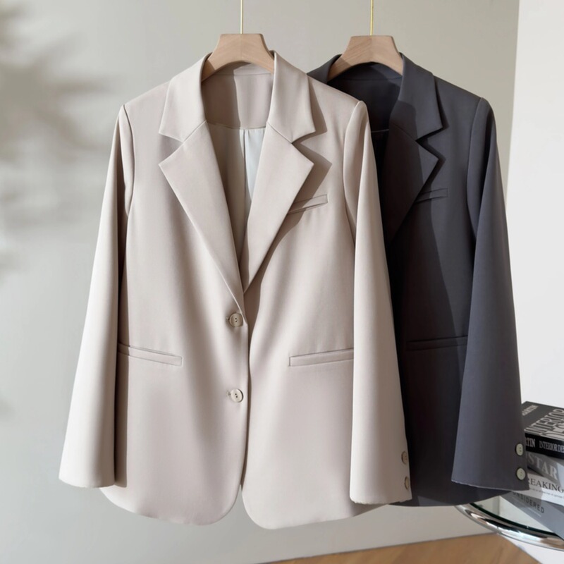Endi Women's Blazer 2026 Spring New Casual Loose High-End Fashion Professional Small Suit Jacket