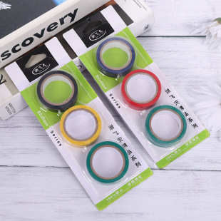 Factory direct waterproof tape electric tape insulation tape 3 Pack wholesale two dollar store supply