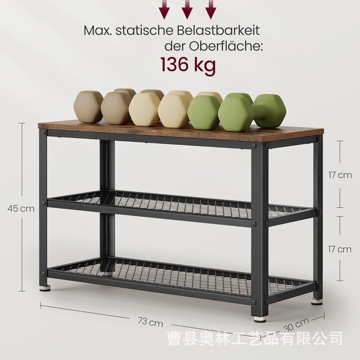 Taburete de zapatos doméstico transfronterizo de tipo pequeño puerta de hierro forjado simple rack de zapatos rack de almacenamiento multicapa rack de hierro y madera montaje gabinete de zapatos