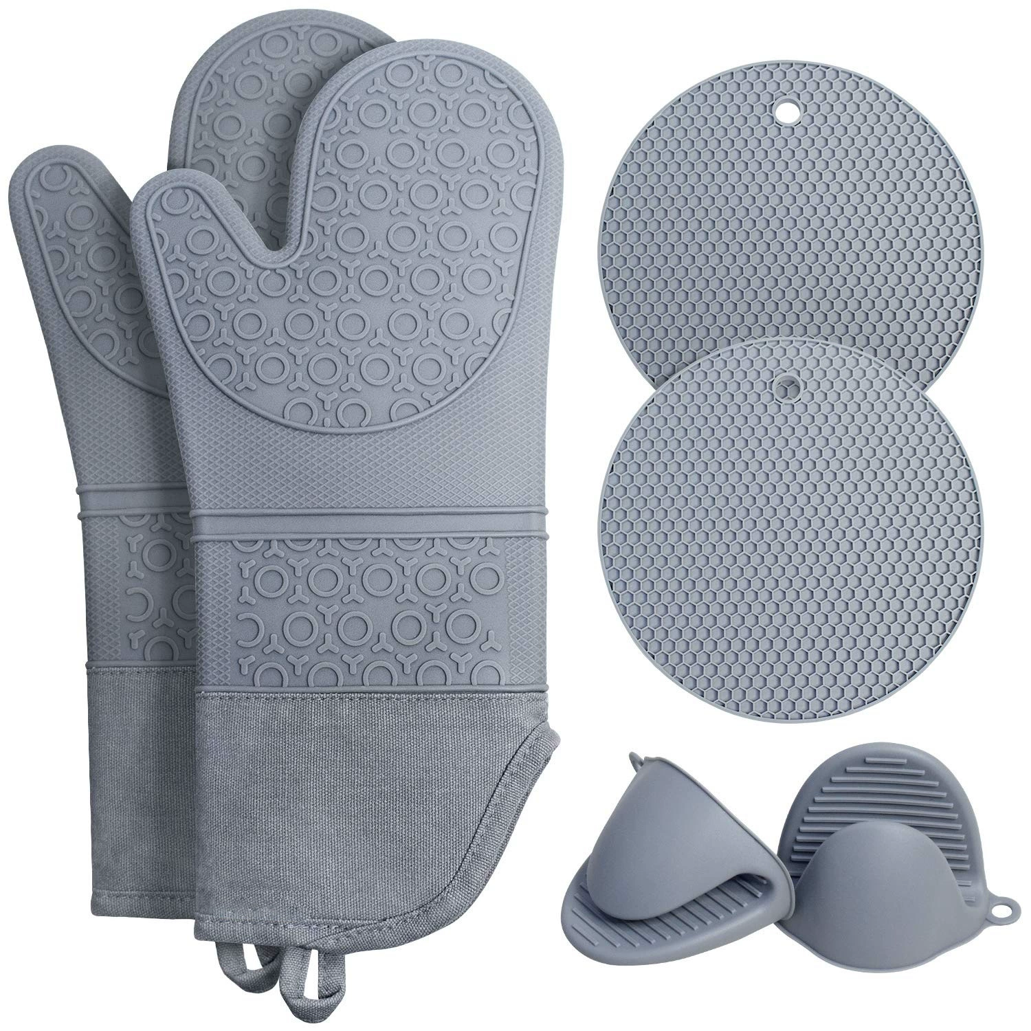 Силиконовые водонепроницаемые тёплые нескользящие перчатки