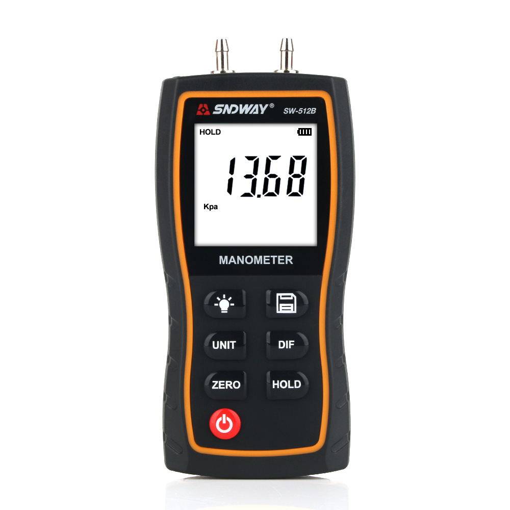 SW-512B工业差压计 高精度压力计 压力测试仪 检测仪数显差压仪