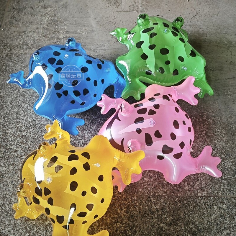 Glowing Inflatable Frog Pvc Frog Children's Balloon Large Elastic Rope Popular Inflatable Frog for Stall Display Glowing Inflatable Frog Pvc Frog Children's Balloon Large Elastic Rope Popular Inflatable Frog for Stall Display