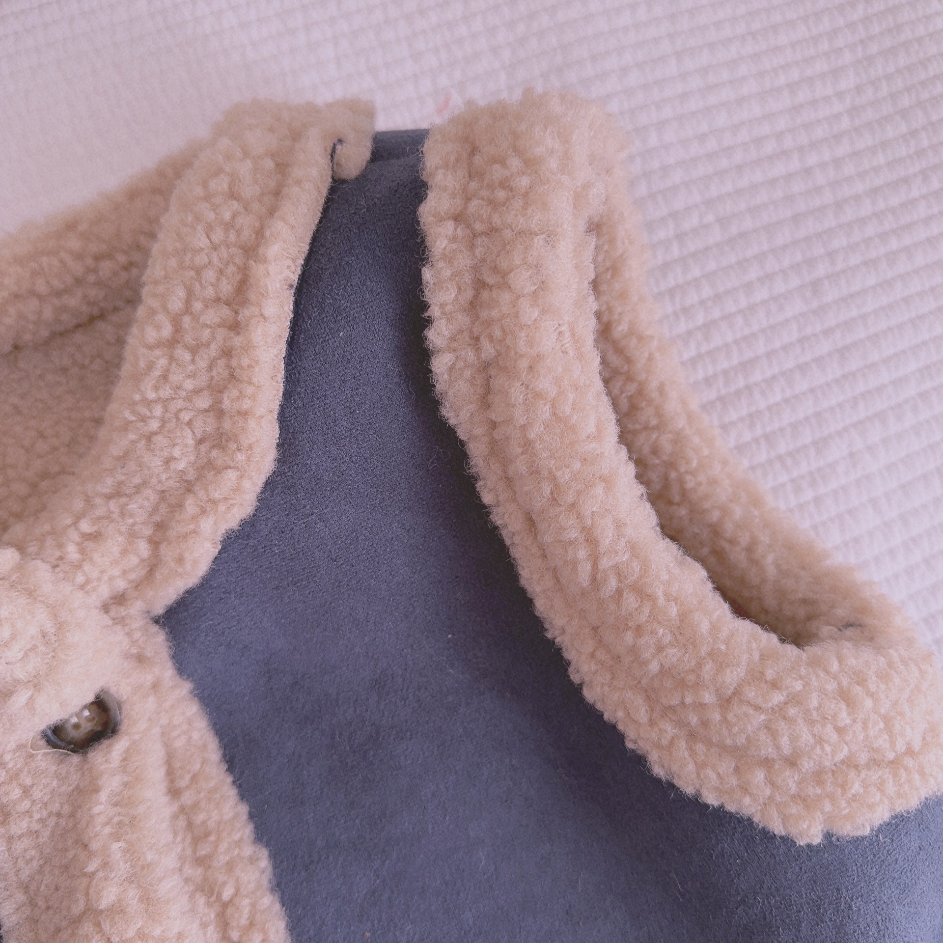 Bebé Chaleco de felpa 2023 otoño e invierno nuevo estilo coreano ropa para niños chaleco cálido para niños ropa de bebé para niños