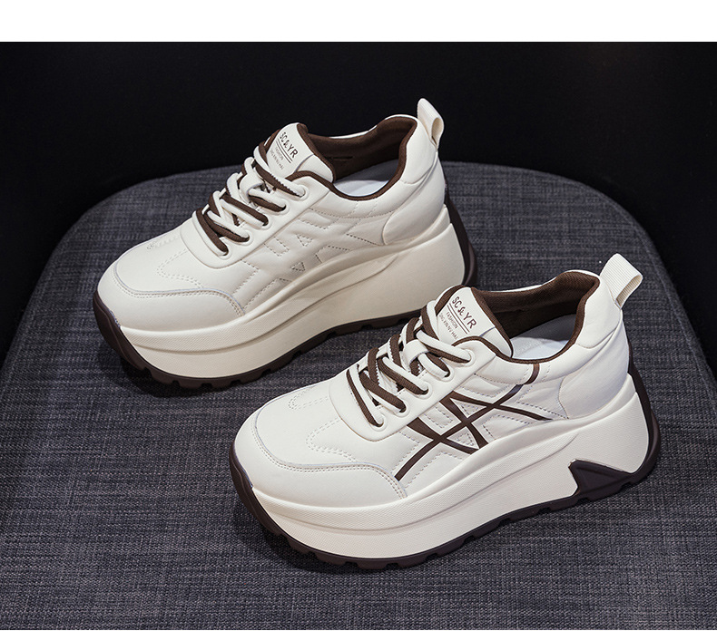 Giày sneaker nữ đế dày chunky phong cách bánh mì tăng chiều cao — M2971-1 màu mơ nhân nhung, M2971 Đỏ Một Lớp, M2971 Đen Một Lớp, M2971 màu mơ, một lớp lót chi tiết 28