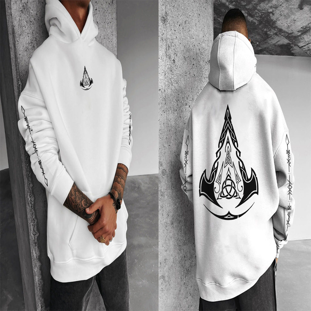 Estación independiente transfronteriza impresión digital para hombres y mujeres, parejas con capucha, suéter fresco de moda, ropa de otoño, blusa casual de otoño e invierno de Halloween