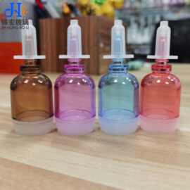 小灯泡瓶韩国5ml 10ml 15ml精华保鲜瓶小吊瓶安瓶漱口水瓶塑料瓶