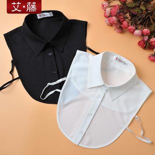 Professional Chiffon Fake Collar Children's All-match Fake Collar Sweater Fake Collar Shirt Saving Collar White Sweater Sweater Collar