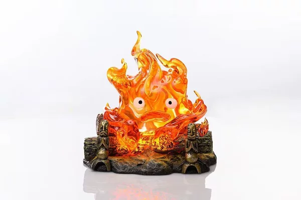The fire in the heart Calcifer can shine