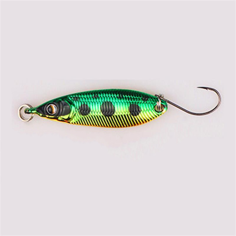 Metal Jigging Spoon ures vertical jigs Fresh Water Bass Swimbait Tackle Gear