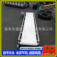 裙边爬坡带式运输机 物流分拣PVC输送带  食品级轻型皮带机
