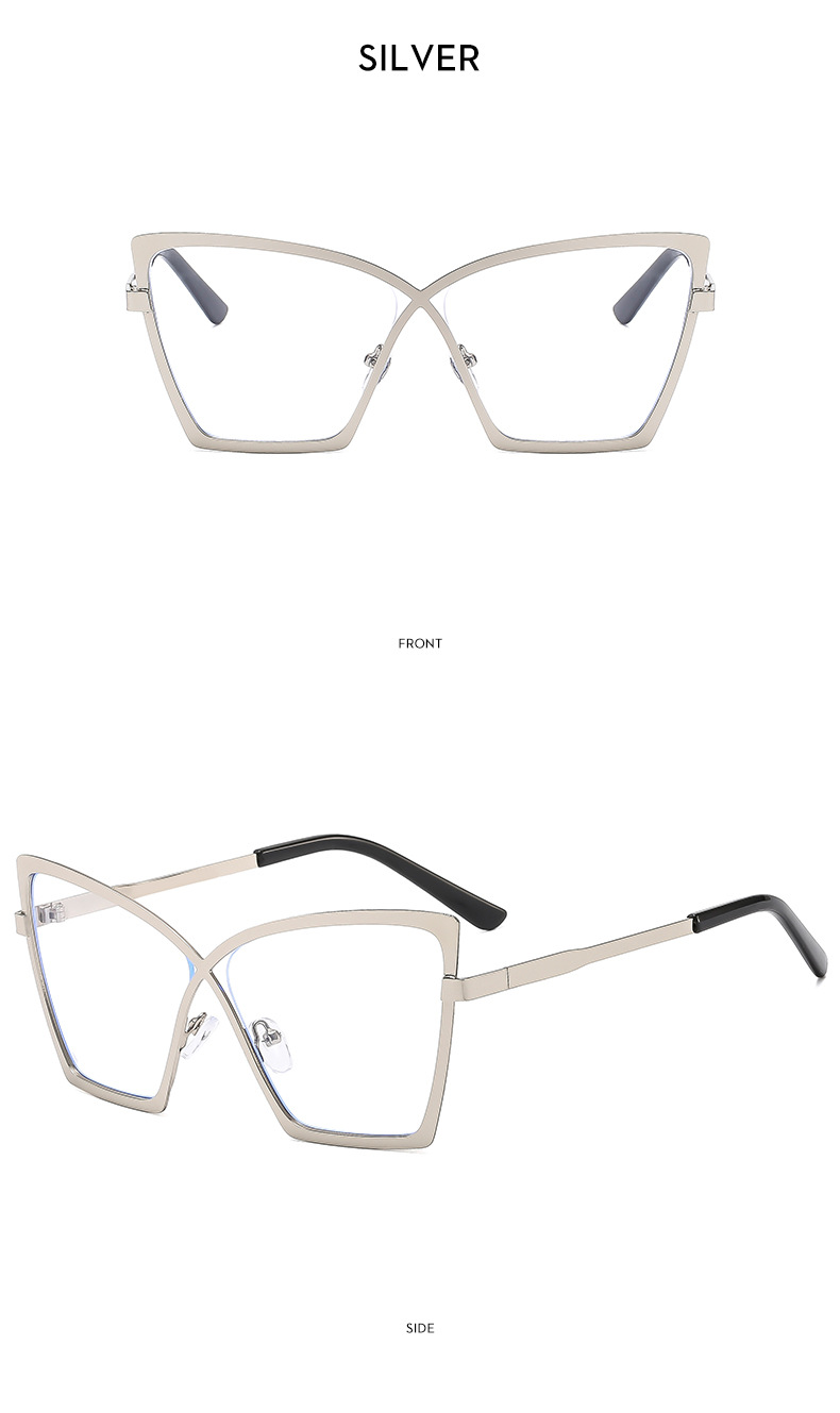 Streetwear Solid Color Ac UV400 Protection cat viene Eye Full Frame Women's Sunglasses display picture 19